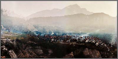 Scenes from the Innsbruck cyclorama