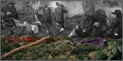 In the man-made landscape of the Innsbruck cyclorama