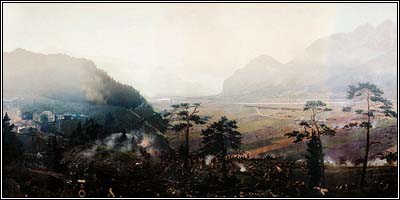 Scenes from the Innsbruck cyclorama