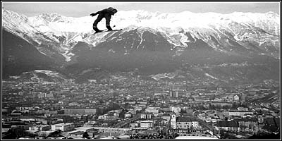 A bird's-eye view of the Wilten cemetery. Photo by Peter Mertz.