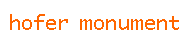 hoferdenkmal